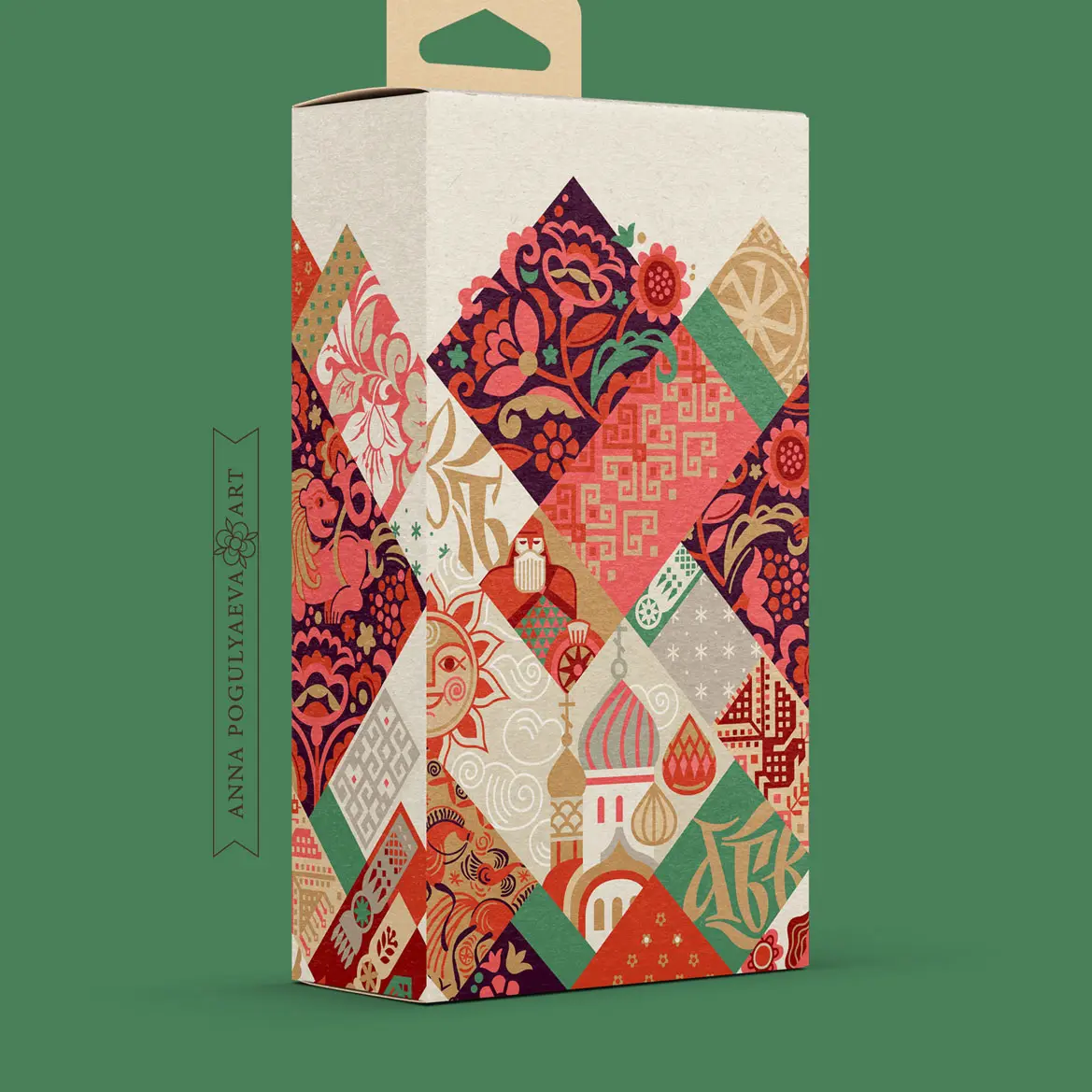 Векторная иллюстрация по мотивам лоскутного шитья | Сетка — социальная сеть от hh.ru