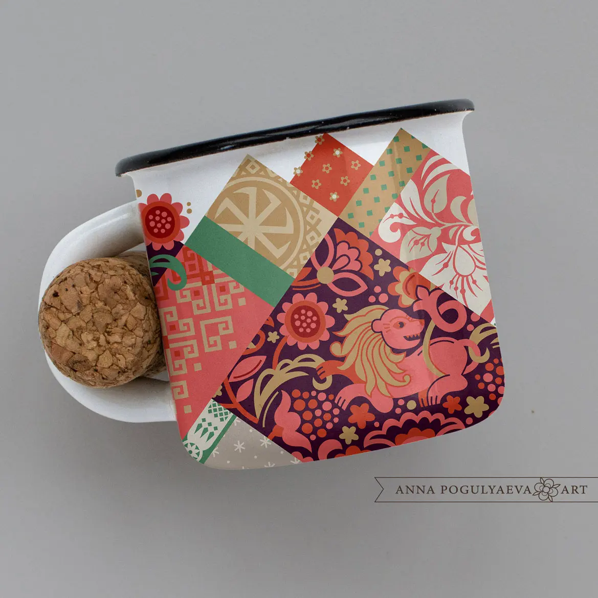 Векторная иллюстрация по мотивам лоскутного шитья | Сетка — социальная сеть от hh.ru