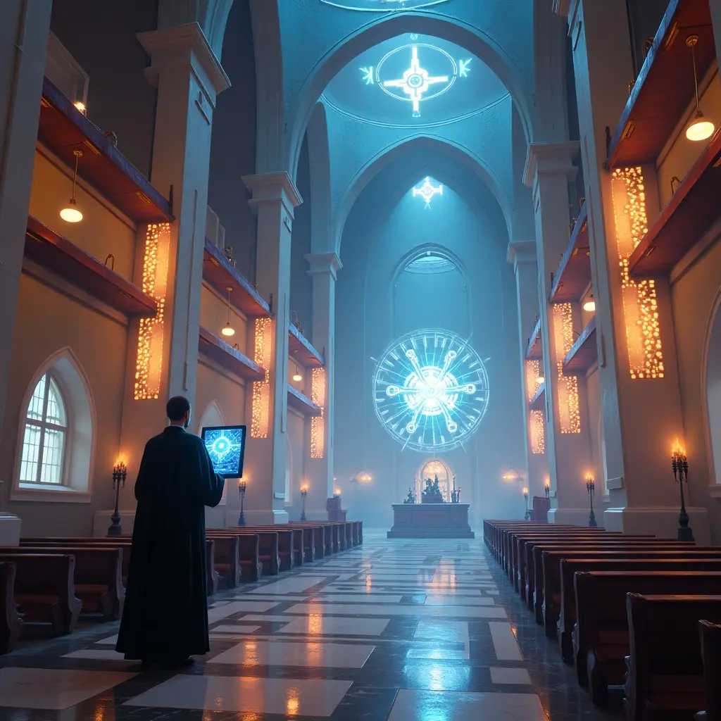 ExCEO Intel создаёт ИИ, чтобы ускорить Второе пришествие | Сетка — социальная сеть от hh.ru