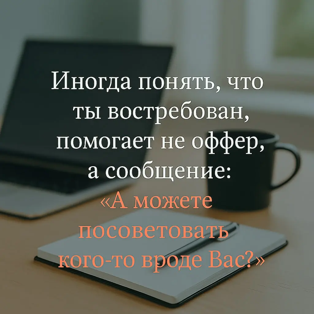 ❓ Как понять, что ты востребован на рынке труда?
Этот вопрос я слышу часто | Сетка — социальная сеть от hh.ru