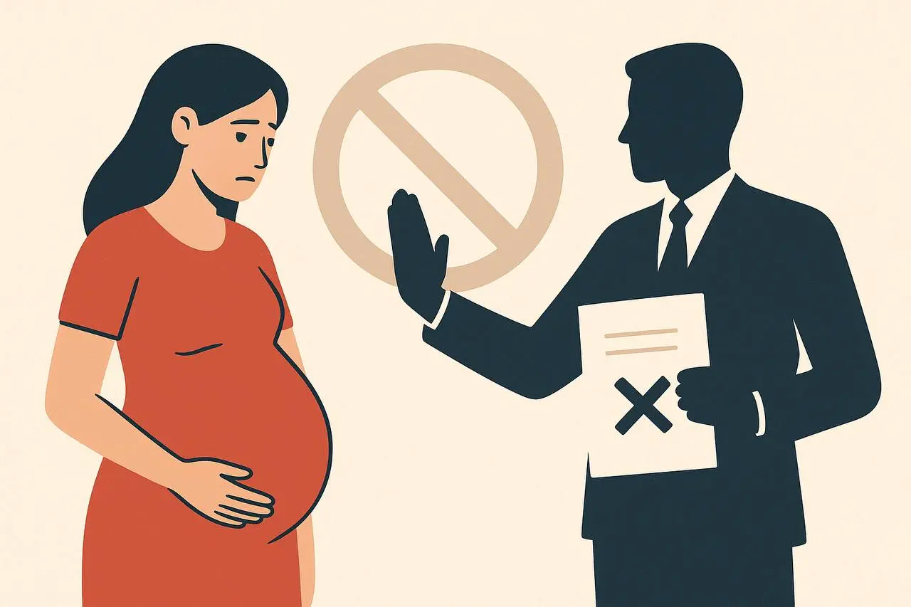 🤰 Дискриминация беременных: история, реалии и российская ситуация
1️⃣ История
До появления законов беременность практически нигде не считалась защищённой категорией:
В США до 1978 г | Сетка — социальная сеть от hh.ru