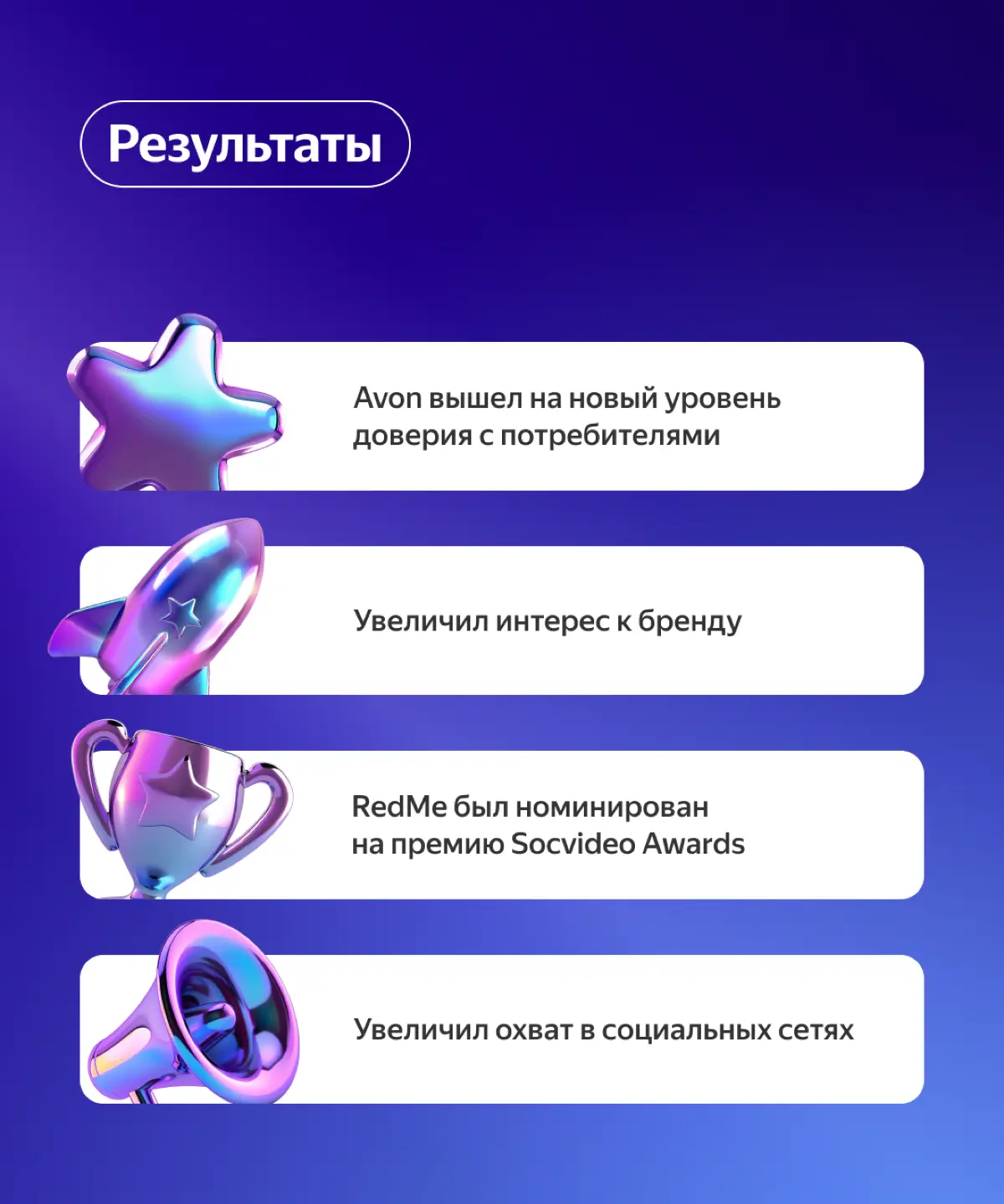 POS-материалы для AVON x REDME (концепт) | Сетка — социальная сеть от hh.ru