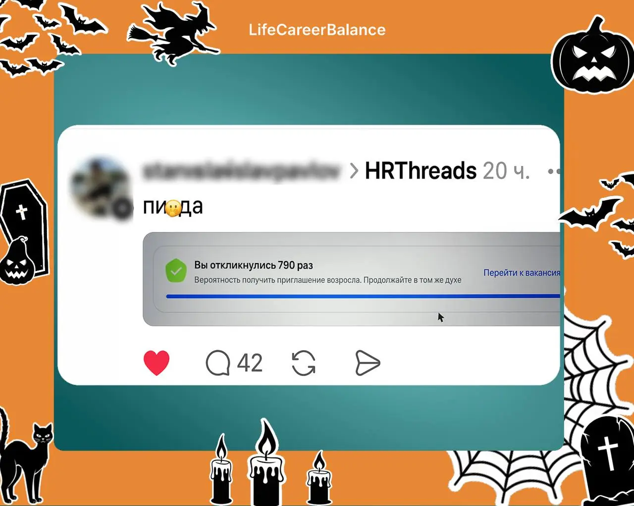 Добро пожаловать на рынок ужасов 2025👻. Гид по выживанию | Сетка — социальная сеть от hh.ru
