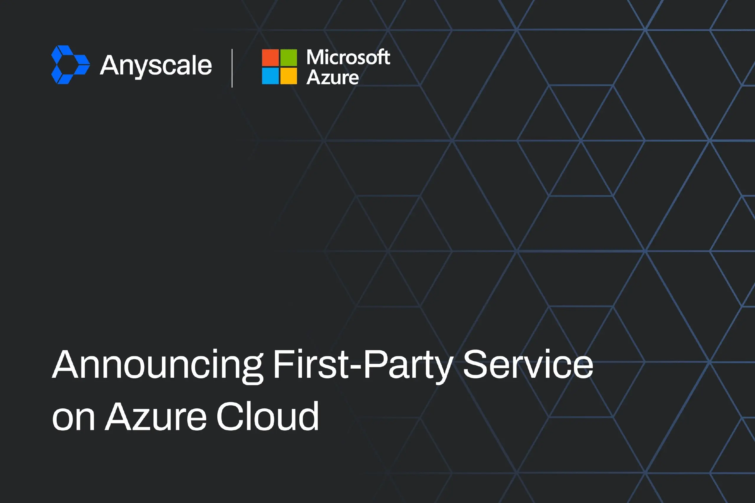 ☁️ Anyscale запускается на Azure
Anyscale анонсировала приватную бета-версию своего сервиса на платформе Microsoft Azure | Сетка — социальная сеть от hh.ru