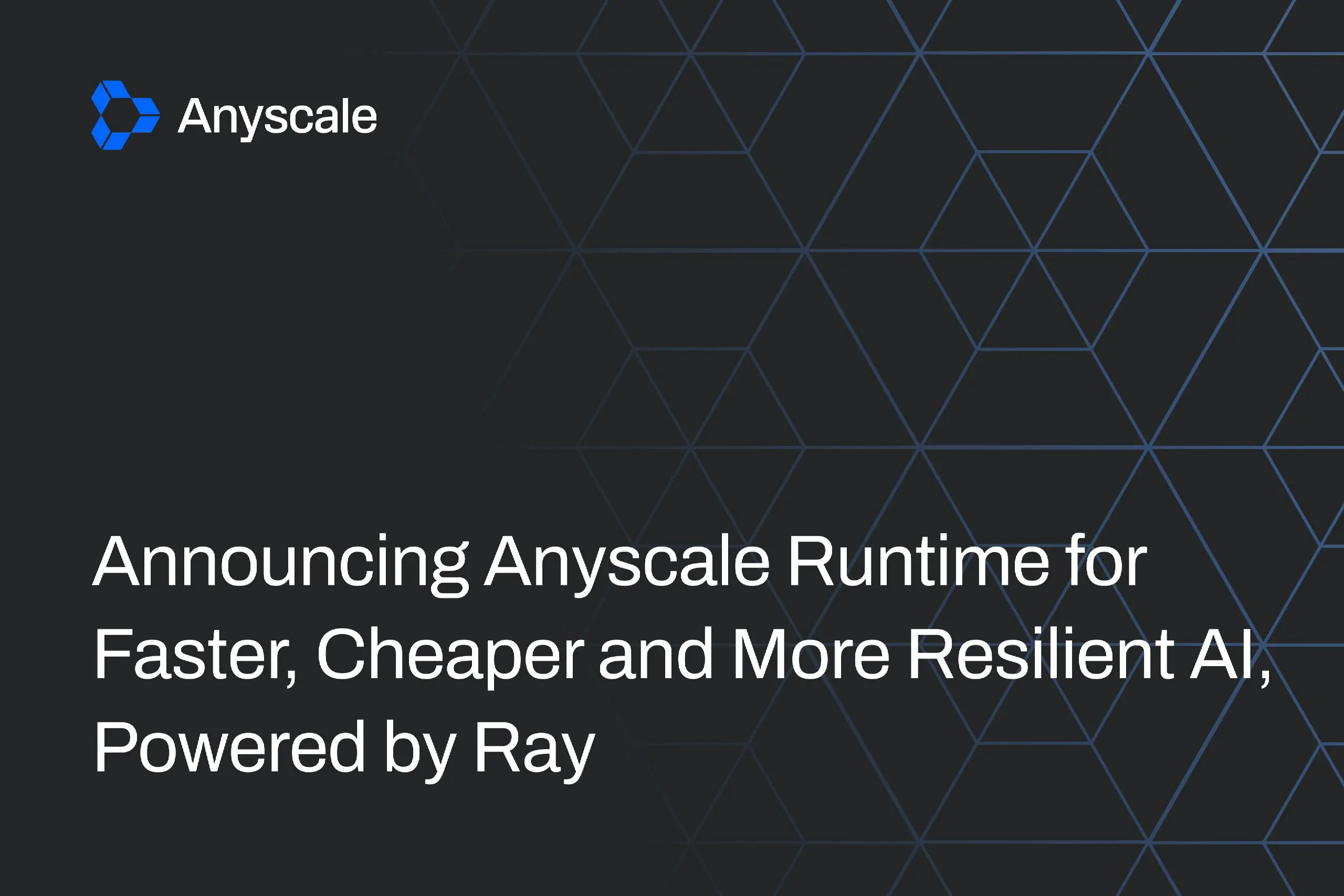 🚀 Запущен Anyscale Runtime на базе Ray
Anyscale представила новый runtime для ускорения и удешевления AI-задач | Сетка — социальная сеть от hh.ru