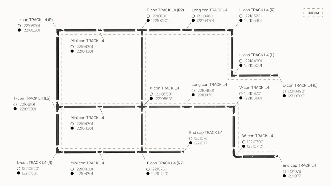 Трёхфазный шинопровод TRACK L4 10А — основа световой системы, которая объединяет функциональность и архитектурную свободу | Сетка — социальная сеть от hh.ru