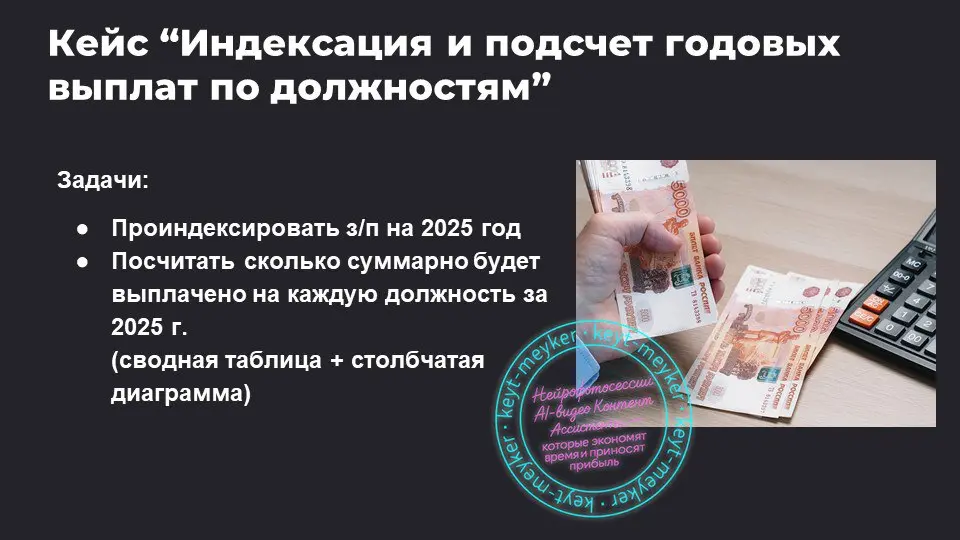 📊 Как AI помогает анализировать бизнес-данные  

Многие знают меня по нейрофотосессиям, AI-видео и визуальному контенту.  
Но мои возможности и возможности моих инструментов гораздо шире | Сетка — социальная сеть от hh.ru