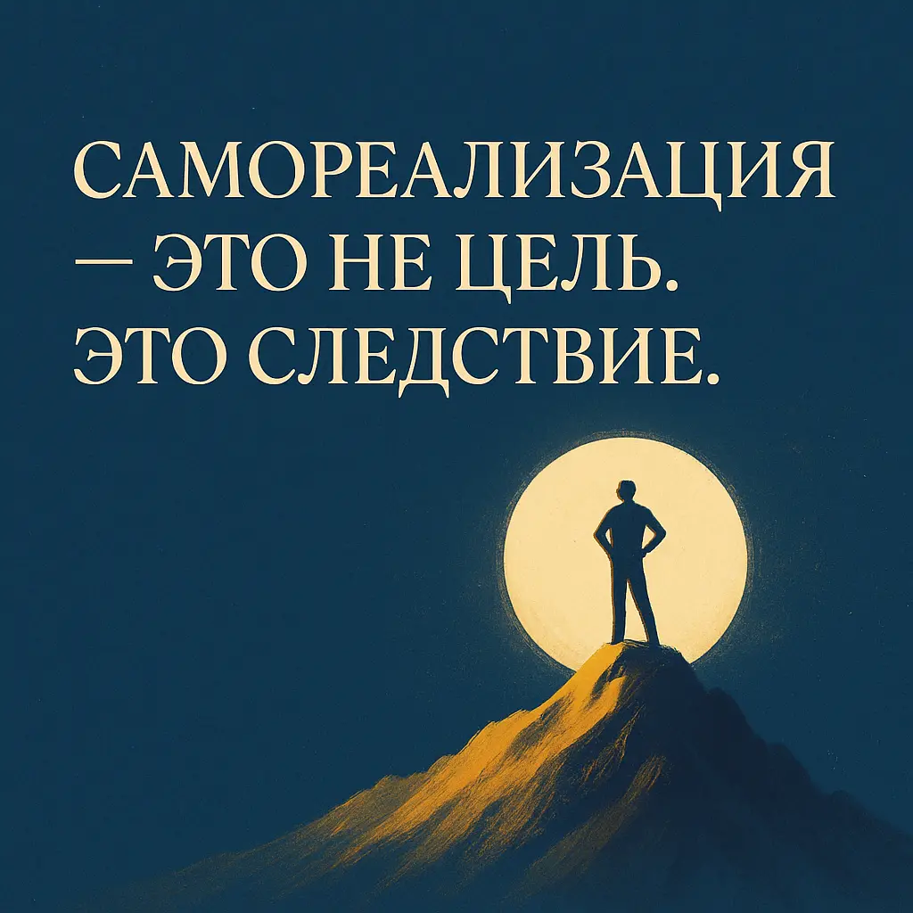 💬 Самореализация — это не цель. Это следствие. | Сетка — социальная сеть от hh.ru