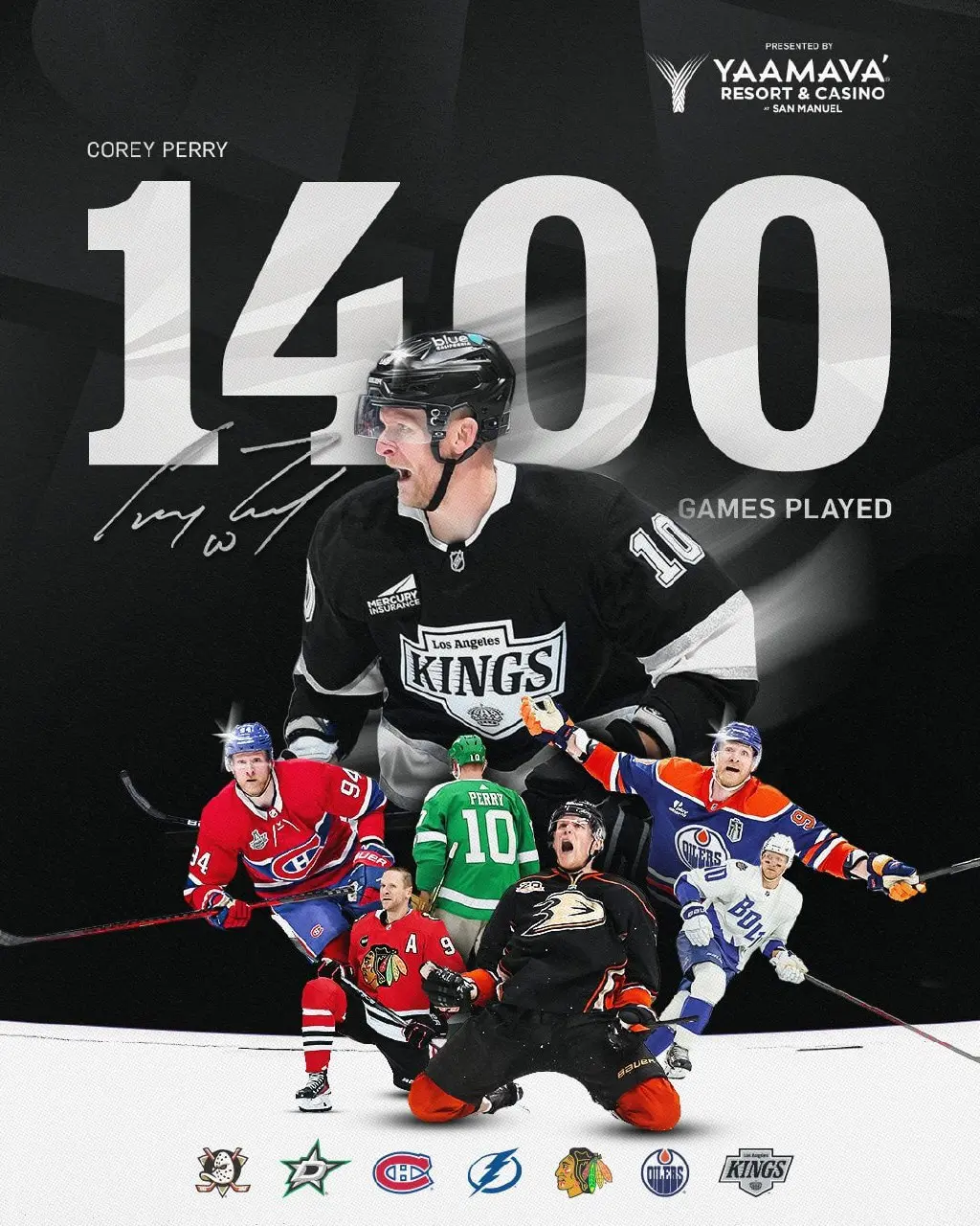 1400 игр Кори Перри
🔸44-е место в истории НХЛ | Сетка — социальная сеть от hh.ru