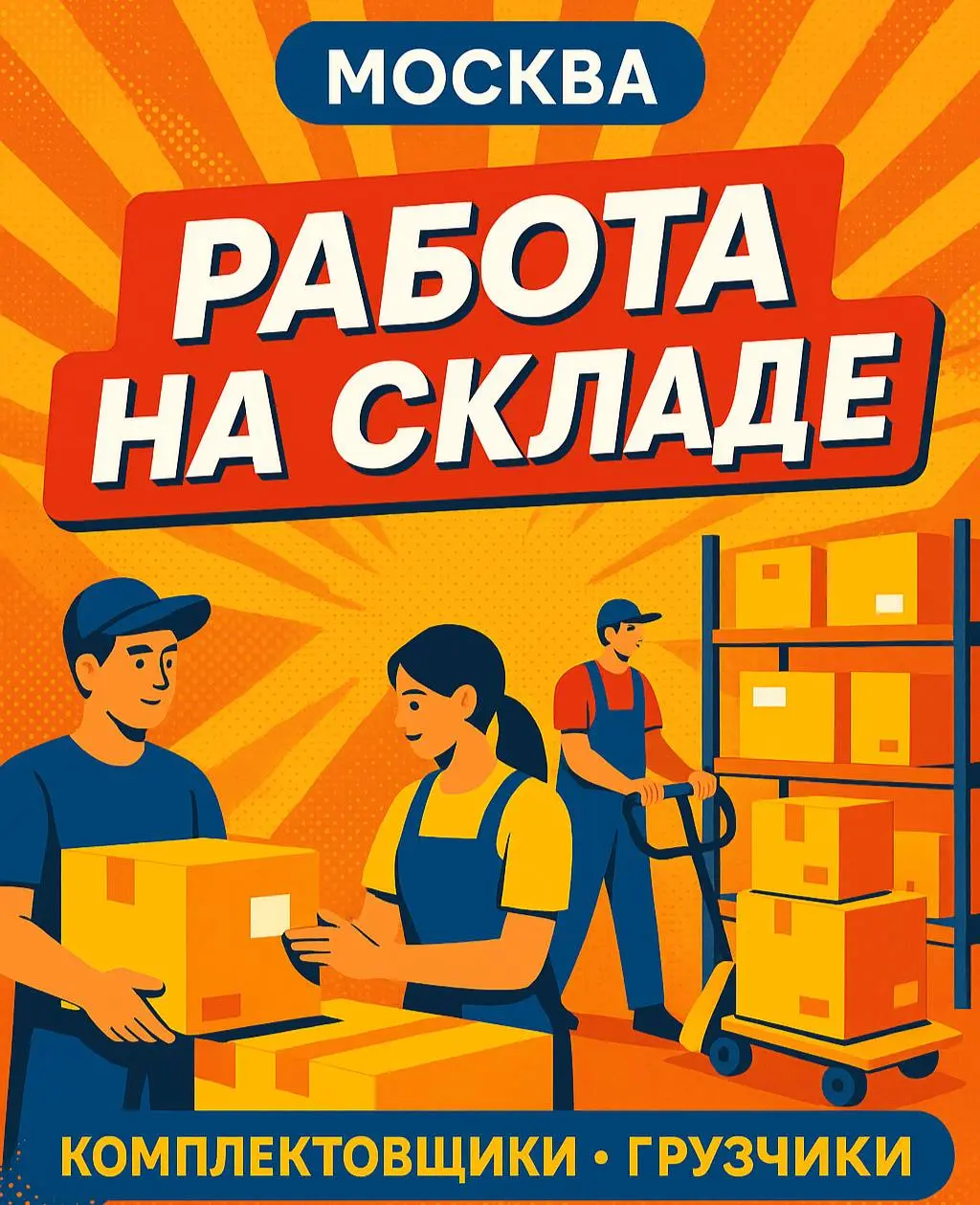МОСКВА 🏙
📍 Склад: м. Дмитровское, ул | Сетка — социальная сеть от hh.ru
