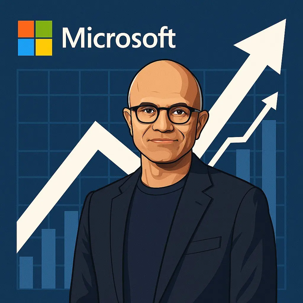 📈 Microsoft: «Думаем десятилетиями, выполняем квартал за кварталом» — стратегия ИИ от Сатья Наделла
Годовое письмо акционерам отражает акцент компании на ИИ‑платформе и глобальной инфраструктуре | Сетка — социальная сеть от hh.ru