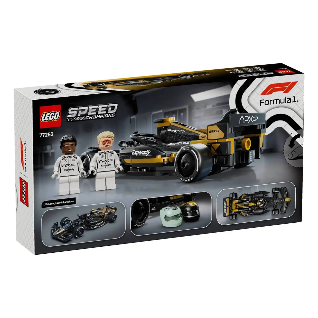 С 1 января 2026 года LEGO выпускает набор 77252 APXGP Team Race Car из линейки Speed Champions, посвящённый фильму «F1» | Сетка — социальная сеть от hh.ru
