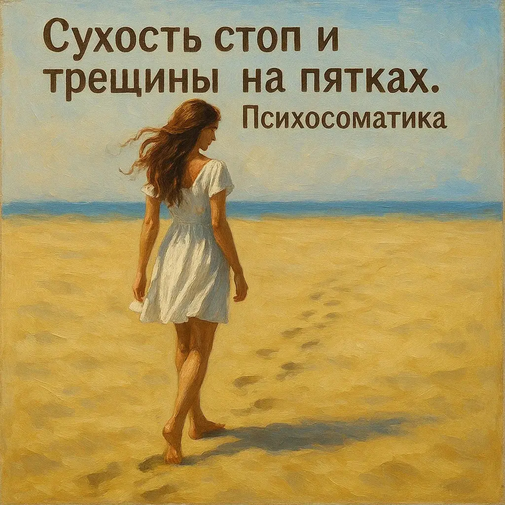 Сухость стоп. Трещины на пятках. Психосоматика. | Сетка — социальная сеть от hh.ru