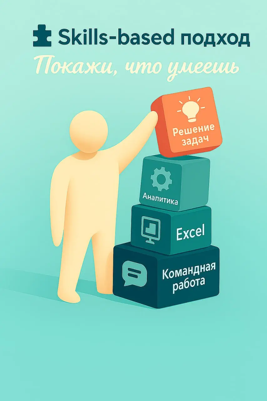🧩 Что такое skills-based подход — и почему теперь важнее не где ты работал, а что умеешь
Ещё недавно всё было просто:
диплом, опыт, рекомендации — и ты в игре.
Теперь — нет | Сетка — социальная сеть от hh.ru