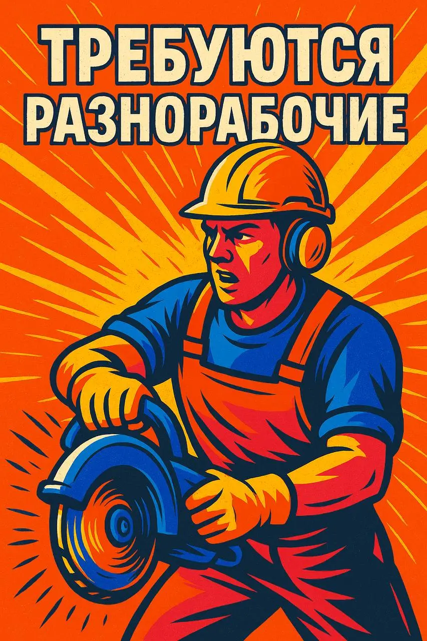 📌 ТРЕБУЮТСЯ РАЗНОРАБОЧИЕ
🛠 Что делать:
— Шлифовка монолита
— Резка проёмов
— Алмазное бурение
⏰ График: 6/1
— Смена 9 часов (с 13:00 до 14:00 обед)
💰 Оплата:
— От 100 000 ₽ на руки
— Выплаты 2 раза в ... | Сетка — социальная сеть от hh.ru