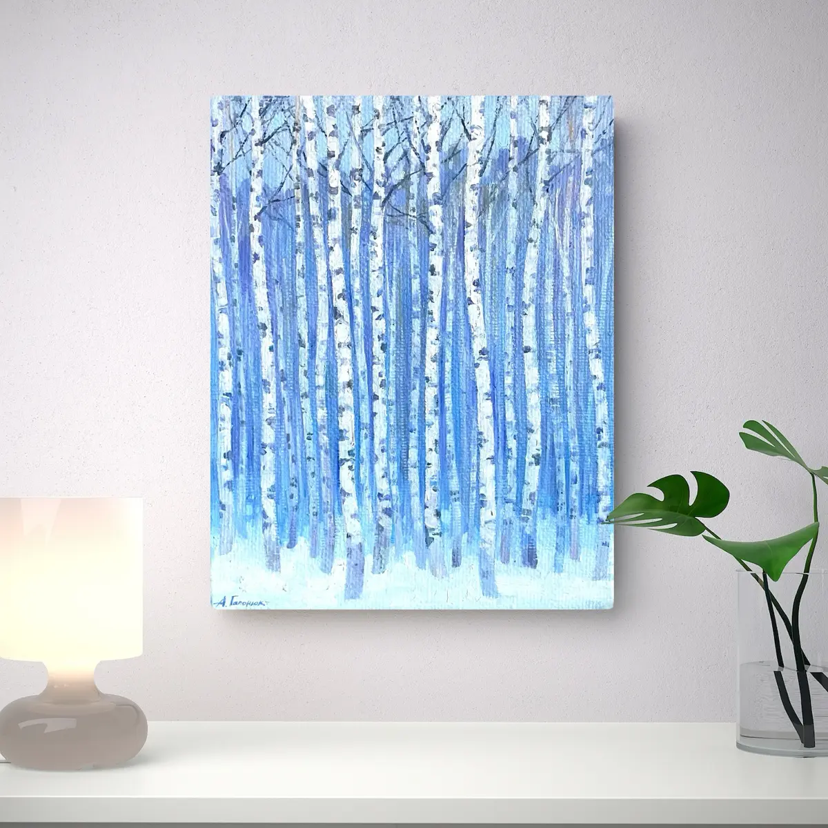 ❄️🌳  
#художник #картинымаслом #живопись #зима | Сетка — социальная сеть от hh.ru