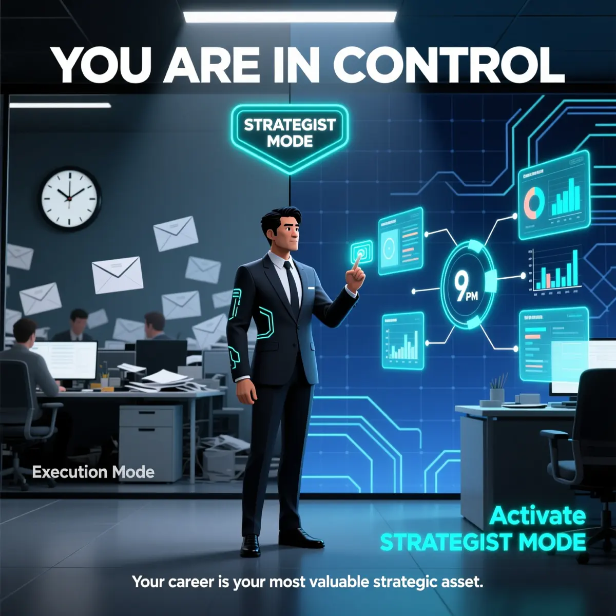 Вами не управляют. Вы управляете. Включите Режим Стратега. | Сетка — социальная сеть от hh.ru