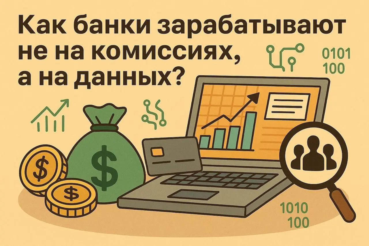 📊 Как банки зарабатывают не на комиссиях, а на данных
Ещё десять лет назад банки конкурировали процентами и тарифами.
Теперь — скоростью, удобством и точностью рекомендаций | Сетка — социальная сеть от hh.ru