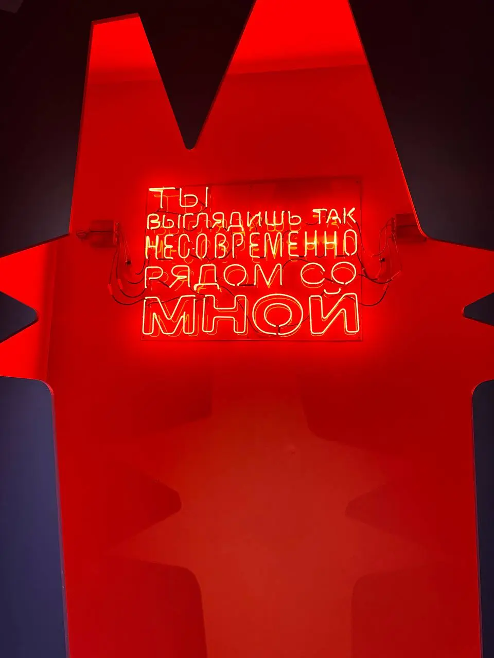 «Ты выглядишь так несовременно рядом со мной»
В субботу ходили на выставку, совершенно случайно меня позвали ребята из «Немного Продакт».
Выставка «Виктор Цой» в Санкт-Петербурге | Сетка — социальная сеть от hh.ru