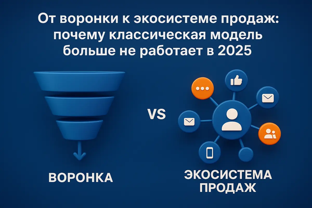Почему классическая модель продаж больше не работает в 2025 | Сетка — социальная сеть от hh.ru