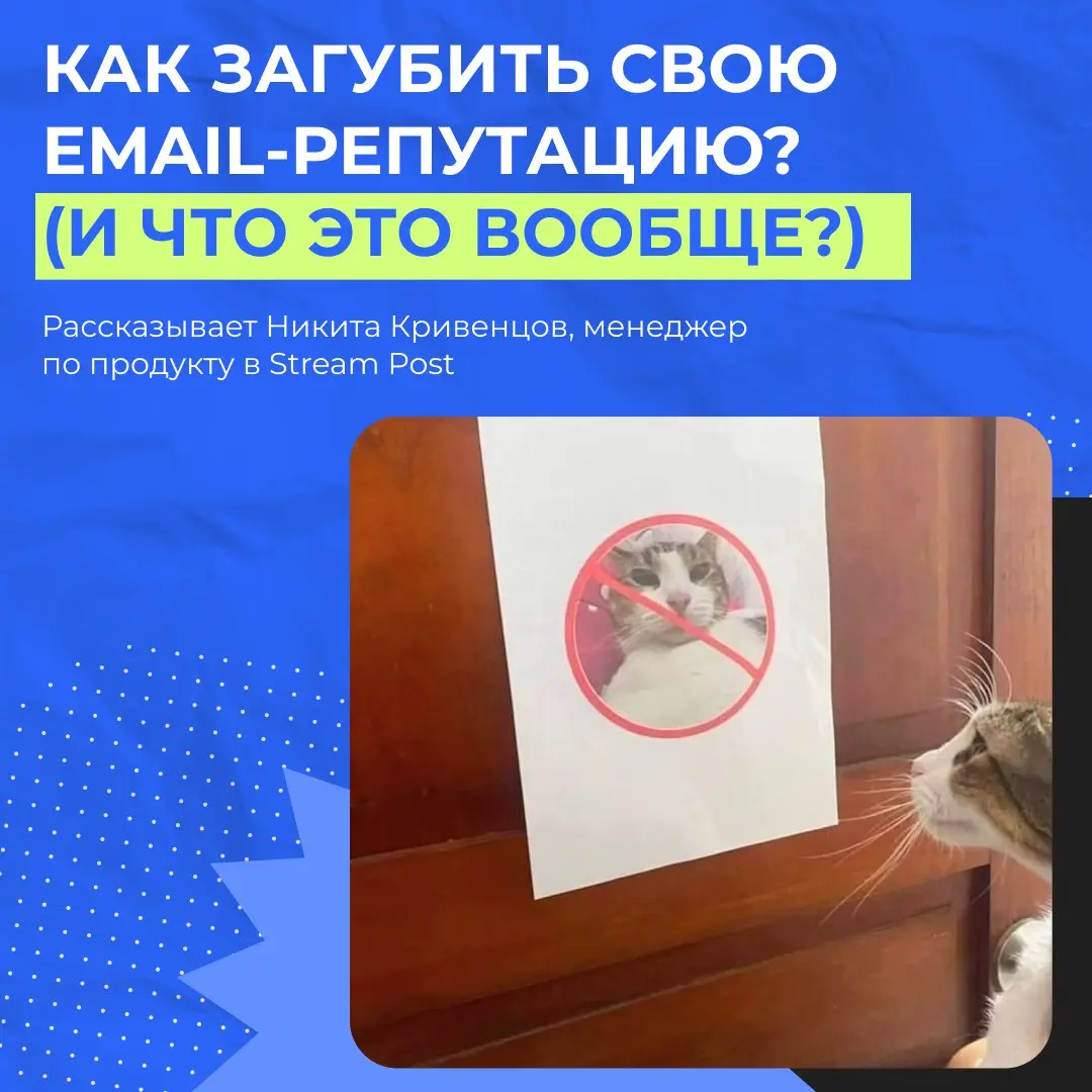 🤦‍♀️ Испортить email-репутацию проще простого! Результат — плохая доставляемость, попадание в Спам, падение конверсий | Сетка — социальная сеть от hh.ru
