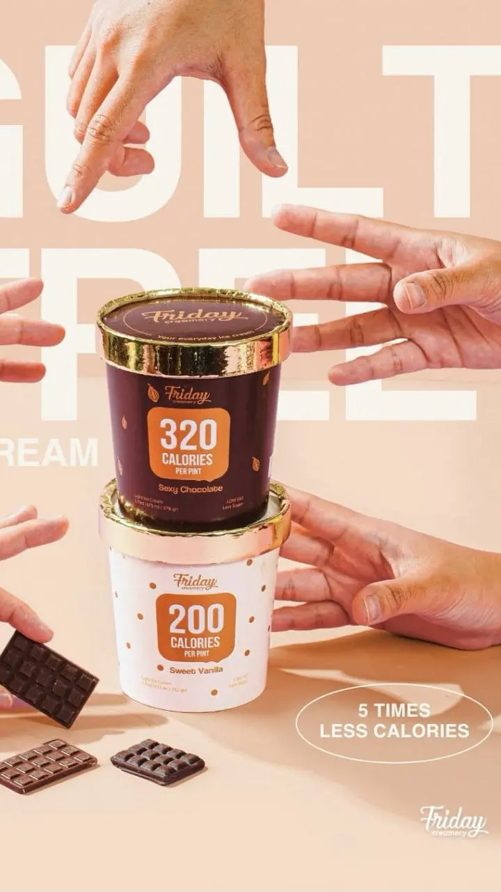 Сначала подумала, что у этого мороженого индонезийского бренда Friday Creamery вместо словесного есть цифровое обозначение вкуса, как, например, парфюмы под номерами | Сетка — социальная сеть от hh.ru