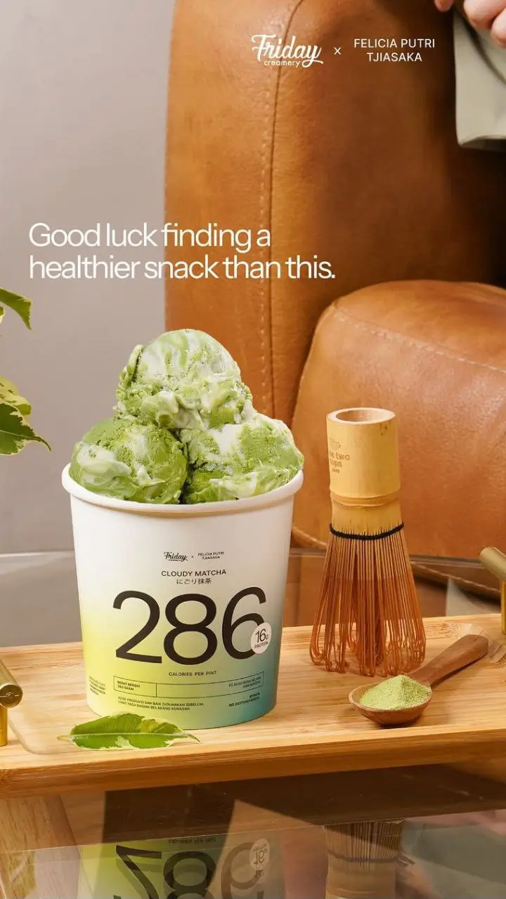 Сначала подумала, что у этого мороженого индонезийского бренда Friday Creamery вместо словесного есть цифровое обозначение вкуса, как, например, парфюмы под номерами | Сетка — социальная сеть от hh.ru