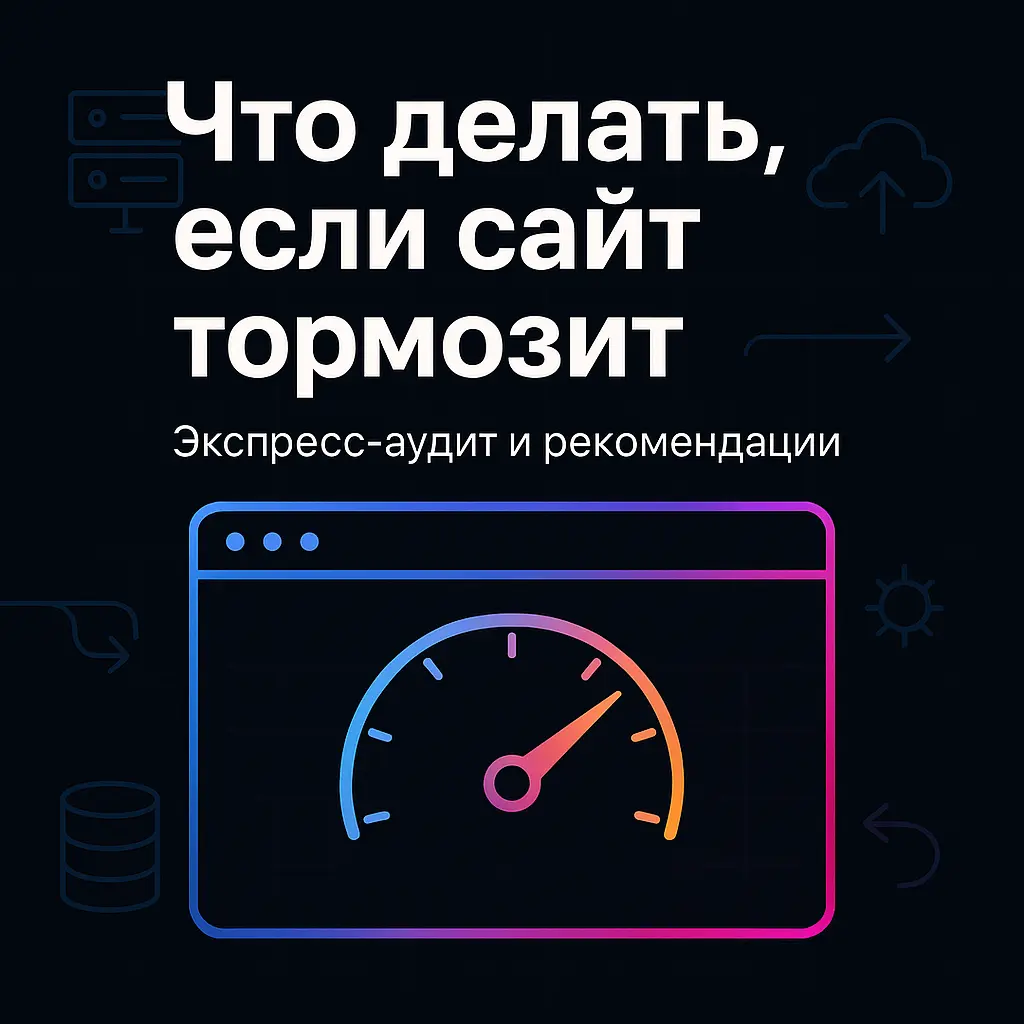 Что делать, если сайт тормозит | Сетка — социальная сеть от hh.ru