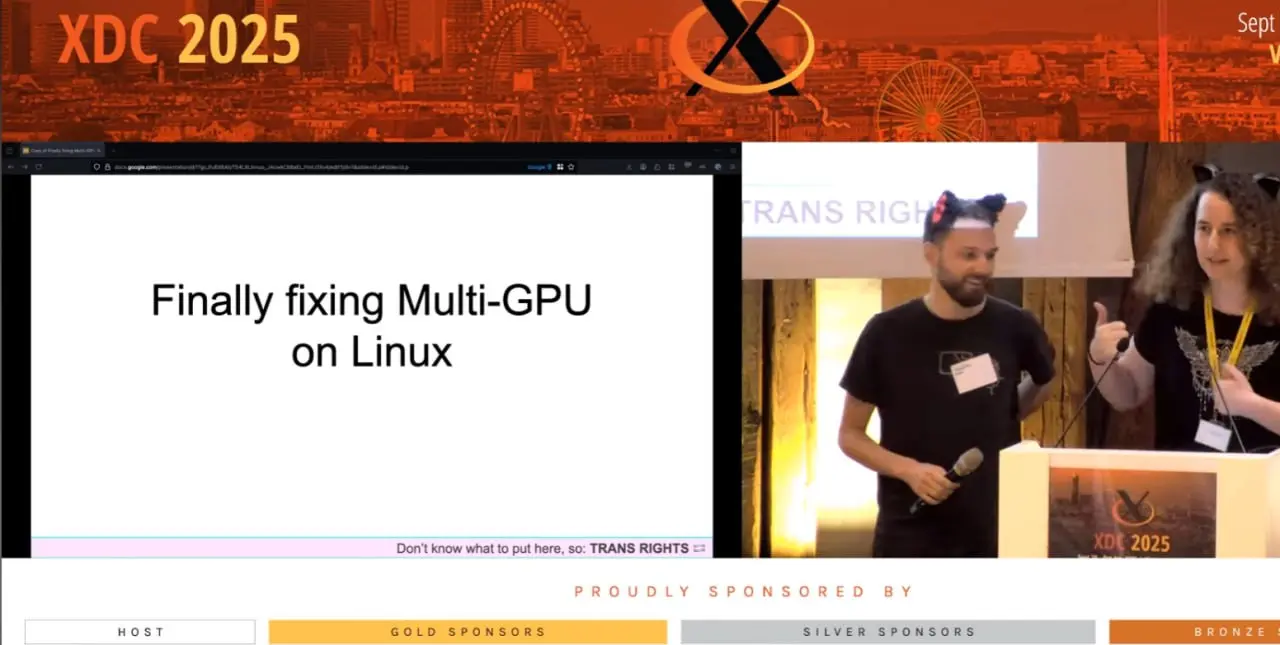 System76 и Red Hat пилят единый демон для multi-GPU 🥸
Любой, кто хоть раз пытался завести ноутбук с дискреткой от Nvidia под Linux или собрать рабочую станцию с несколькими видюхами, знает этот ад | Сетка — социальная сеть от hh.ru