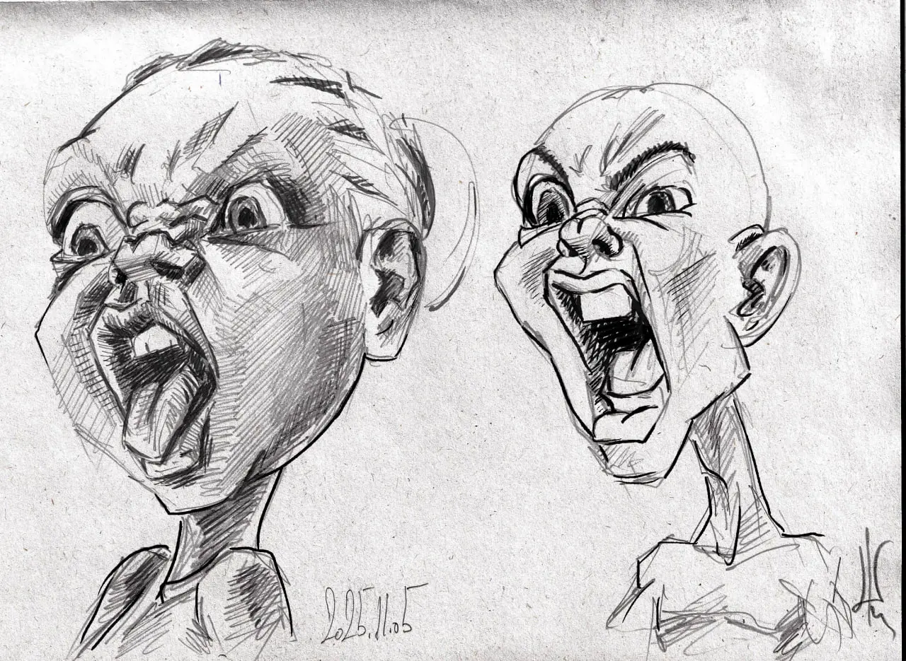 Карандашная разминка
"Крик"😎
.
#oldernewpencil #oldernewdoodle #ondailyart
#карандаш #эмоции | Сетка — социальная сеть от hh.ru
