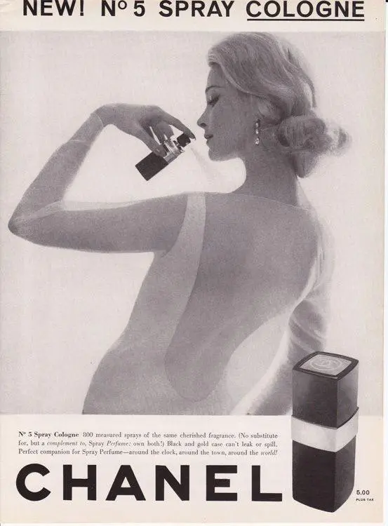 Ретро-реклама от Chanel ❤️  
#ностальгия #реклама #продвижение #Chanel | Сетка — социальная сеть от hh.ru