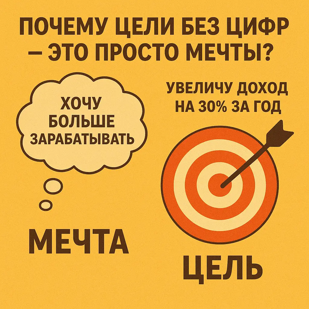 🎯 Почему цели без цифр — это просто мечты? | Сетка — социальная сеть от hh.ru