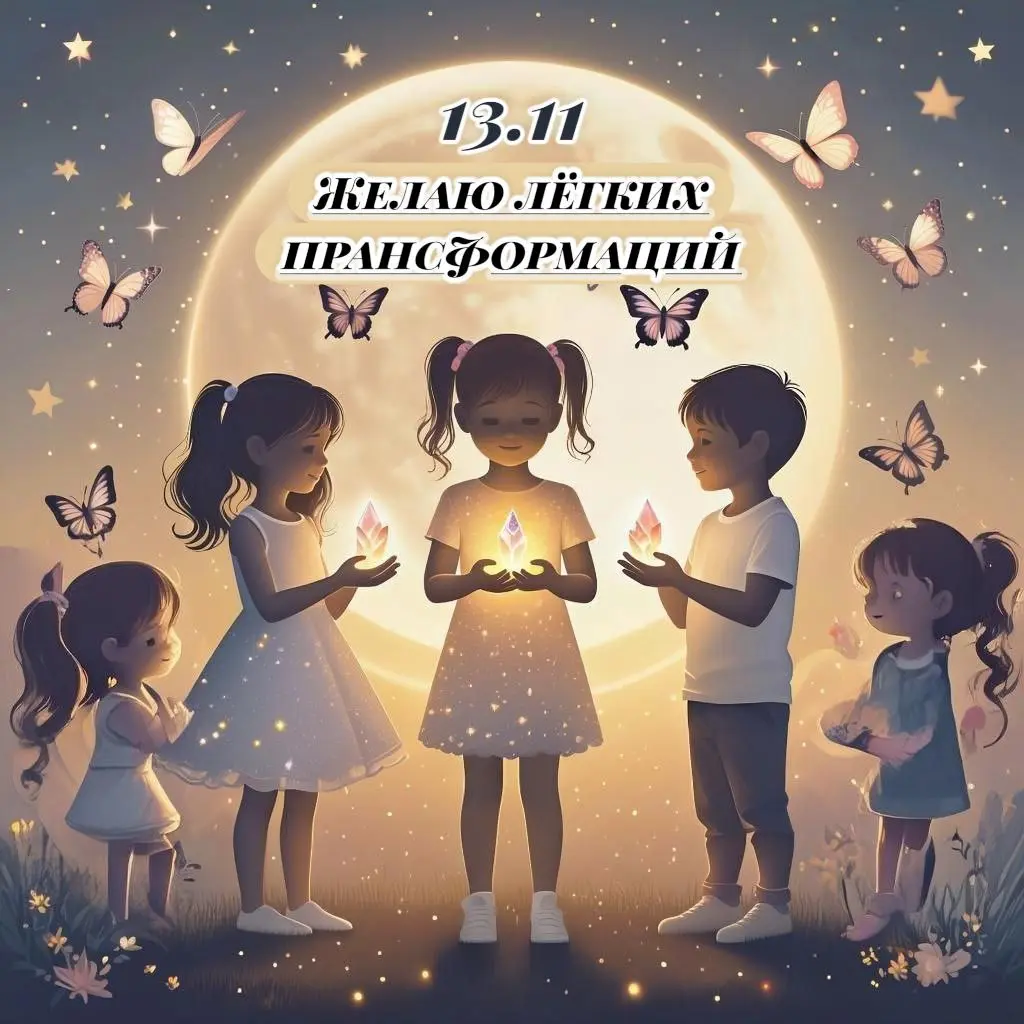 ✨ Рождённые сегодня
1️⃣3️⃣🔸1️⃣1️⃣
Вы пришли в мир под числом 13 вибрацией трансформации и силы обновления.
Вы умеете проходить через перемены и выходить из них сильнее, мудрее, глубже | Сетка — социальная сеть от hh.ru