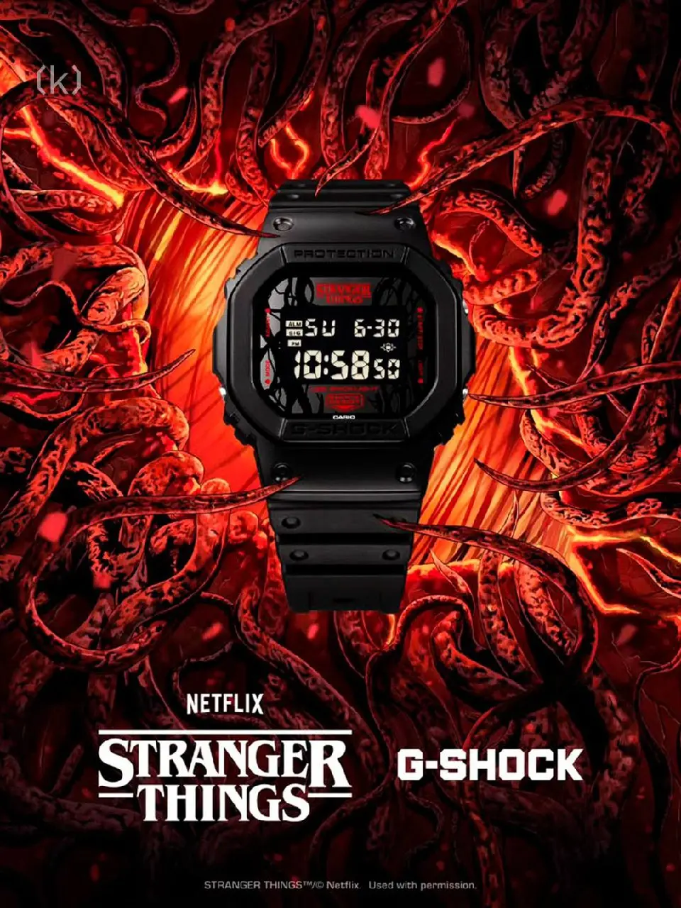 G-shock выпускает вторую коллаборацию с "очень странными делами" — релиз 1 декабря. вдохновлено последним сезоном и изнанкой | Сетка — социальная сеть от hh.ru