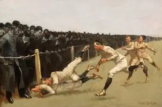 “Тачдаун”
Фредерик Ремингтон (1890)
#картинадня
🌟 Пони Рупор – авторский взгляд
В этом посте были ссылки, но мы их удалили по правилам Сетки | Сетка — социальная сеть от hh.ru