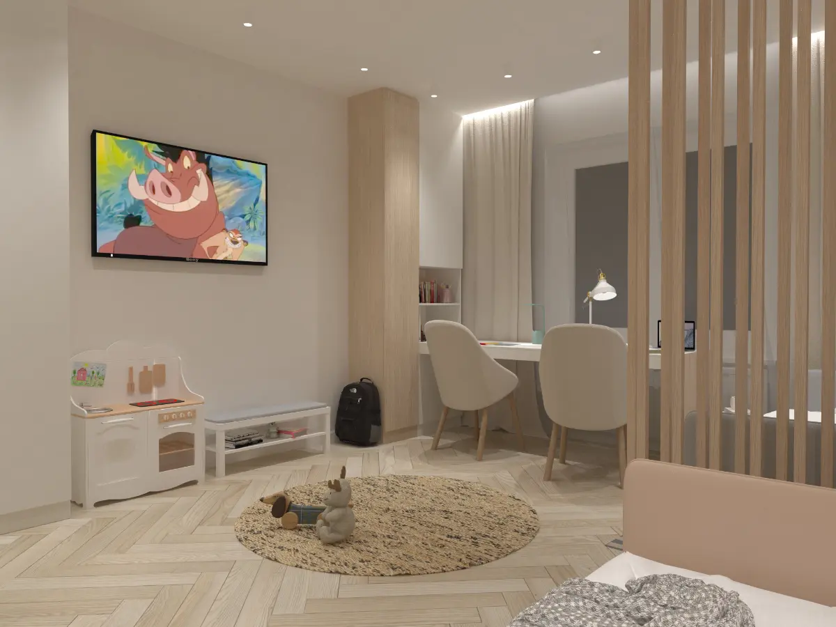 ☀️  Интерьер детской комнаты (19 кв.м.). Санкт-Петербург | Сетка — социальная сеть от hh.ru