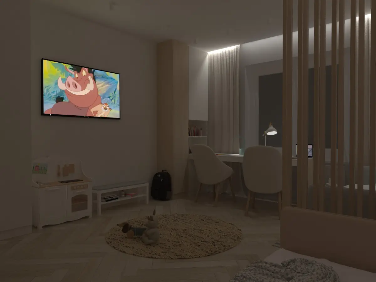 ☀️  Интерьер детской комнаты (19 кв.м.). Санкт-Петербург | Сетка — социальная сеть от hh.ru