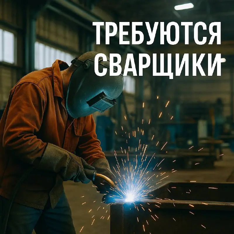 📌 На постоянную работу в Москве требуются сварщики
• 🔧 Опыт работы обязателен
• 💵 Оплата — до 6600 руб/смена
• ⏰ График — 11 часов (с 8:00 до 20:00)
• 📄 Трудоустройство в любой форме
📲 Писать: 8-915-0... | Сетка — социальная сеть от hh.ru