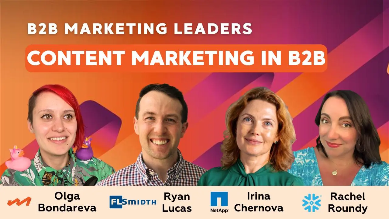 Подкаст B2B Marketing Leaders теперь и на английском! В новом выпуске "Content marketing in B2B" обсудили тему контент-маркетинга с экспертами из международных компаний | Сетка — социальная сеть от hh.ru