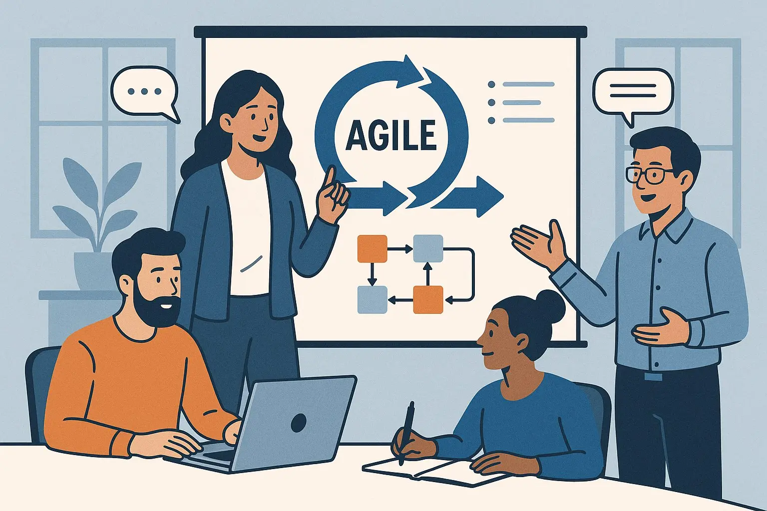 🌀 Почему Agile в России — не про стикеры на стене
Сегодня Agile — как «здоровый образ жизни» в бизнесе.
Все слышали, все хотят, все где-то пробовали | Сетка — социальная сеть от hh.ru