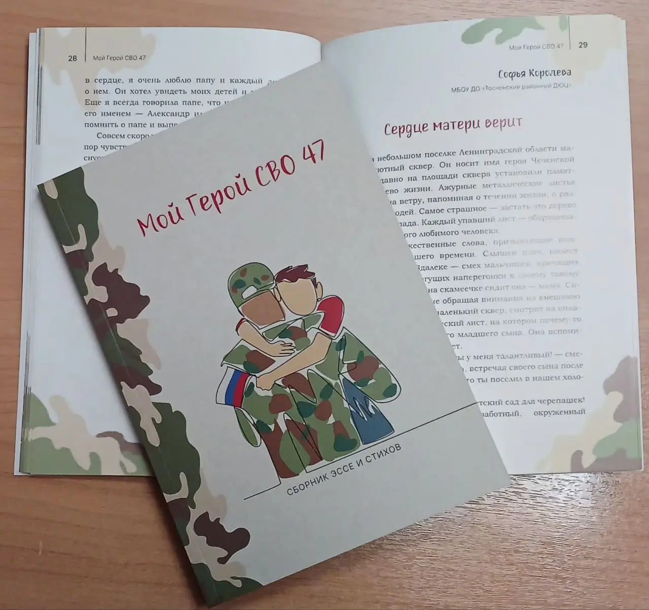 Руководитель регионального штаба Комитета семей воинов Отечества Ленинградской области Алла Левина презентовала книгу "Мой герой СВО47 "
В ТАСС состоялась презентация книги, в которую вошли работы поб... | Сетка — социальная сеть от hh.ru