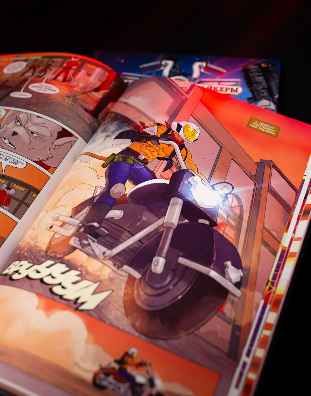 🏍 Вышел официальный комикс-приквел к мультсериалу «Мыши-Байкеры с Марса»
Сюжет разворачивается на красной планете | Сетка — социальная сеть от hh.ru