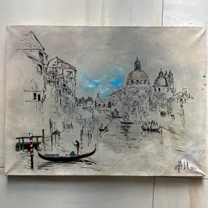 А еще помимо всего прочего, я пишу картины. | Сетка — социальная сеть от hh.ru