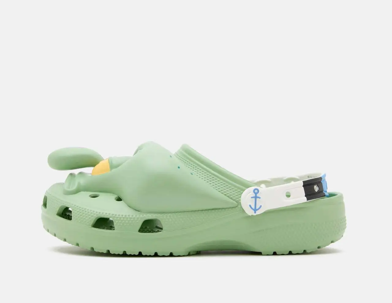 Crocs выпустил клогги с лицом Сквидварда. Это пополнение коллекции тапочек со Спанч Бобом и Патриком. Дроп намечен на 11 декабря, а ожидаемый прайс — 75 баксов (6 тысяч рублей).
Мудовые 😔 | Сетка — социальная сеть от hh.ru