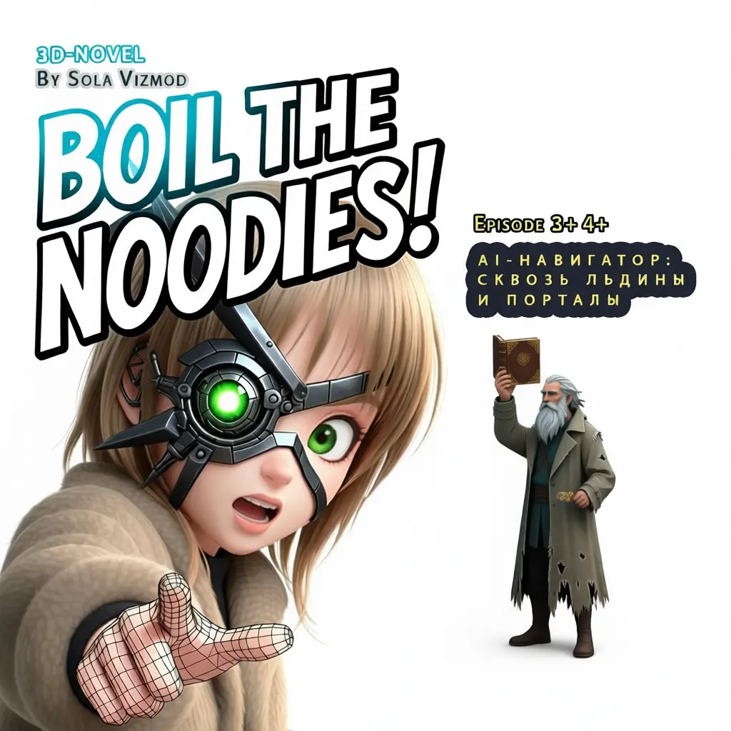 🍜💨 ВЫШЛИ 3 и 4 ЭПИЗОДЫ «ЗАПАРЬ ЛАПШУ! ЭКСПЕДИЦИЯ В L-POLY» | Сетка — социальная сеть от hh.ru