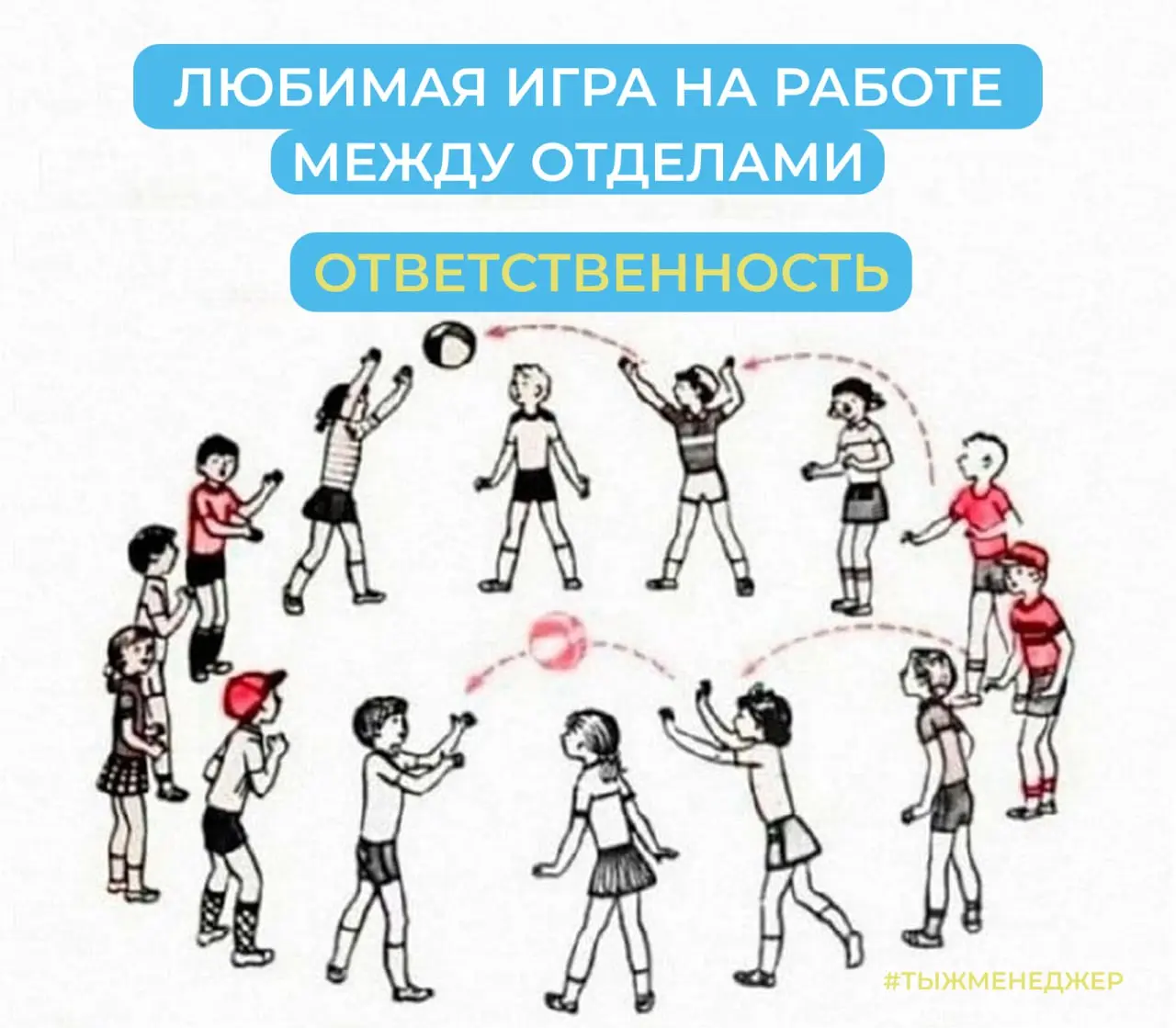 Игра в горячую картошку по-взрослому
Офис живёт в удивительном мире | Сетка — социальная сеть от hh.ru
