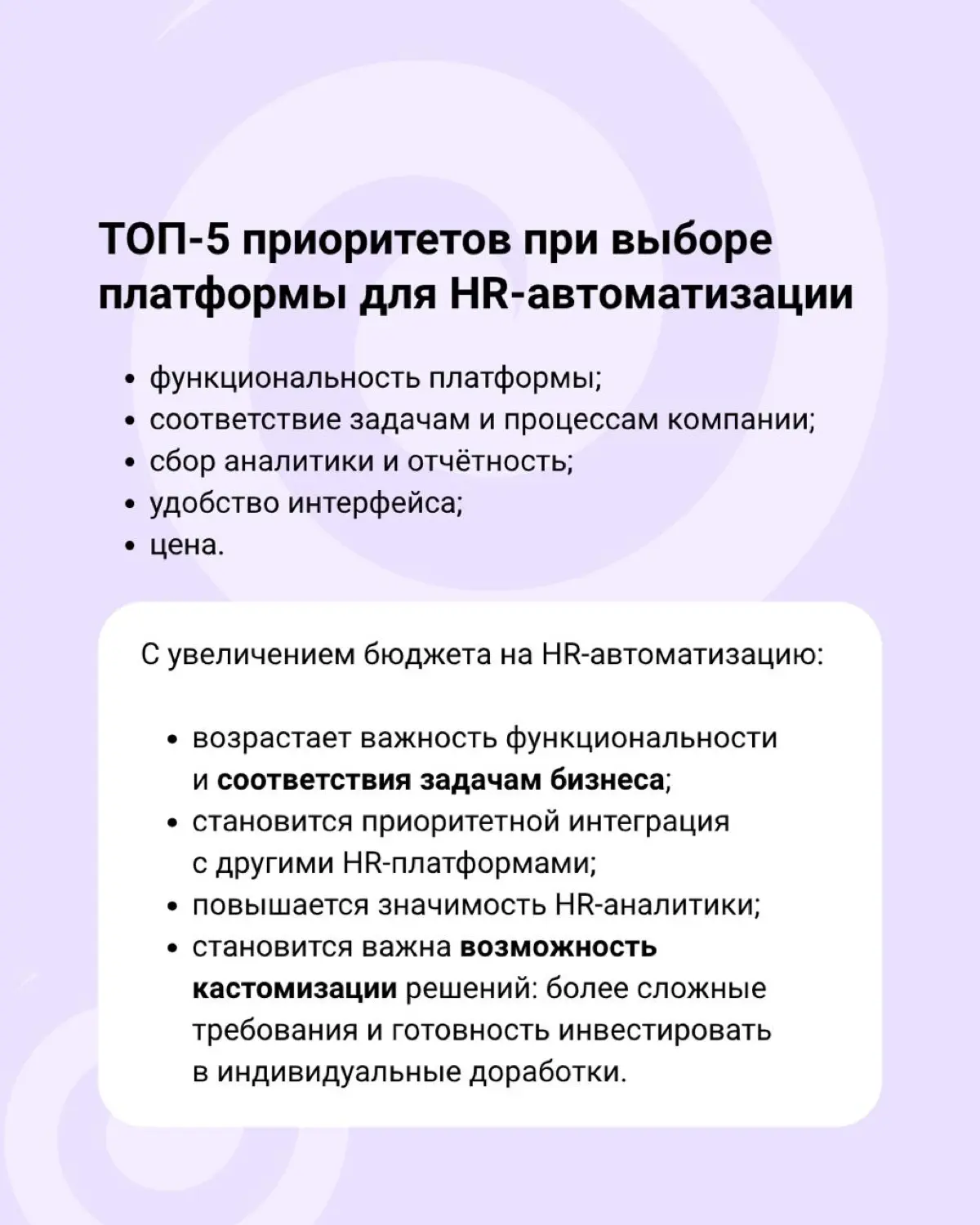 20% российских компаний не автоматизируют HR-процессы | Сетка — социальная сеть от hh.ru