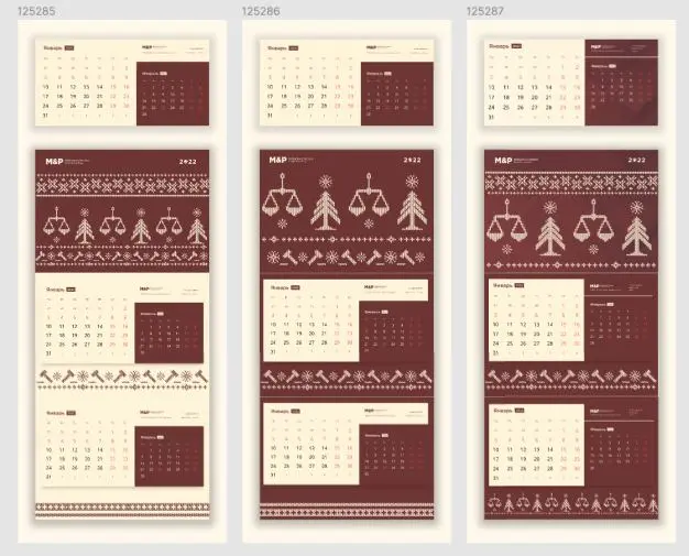 📆 Дизайн календарей для бизнеса | Сетка — социальная сеть от hh.ru