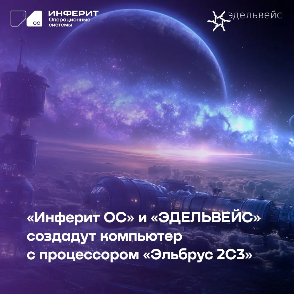💜 «Инферит ОС» и «Эдельвейс» заключили стратегическое партнерство и планируют разработать промышленный компьютер с процессором «Эльбрус 2С3»
В портфолио дизайн-центра «Эдельвейс» уже есть подобное реш... | Сетка — социальная сеть от hh.ru