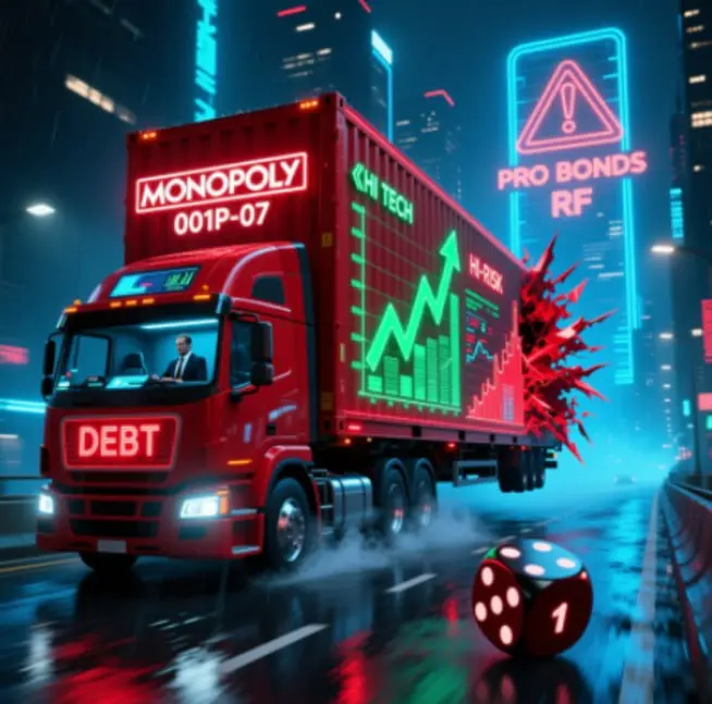 🚛 «Монополия» 001P-07: Хай-риск или хай-тек? Разбираем облигации транспортного гиганта.
Сегодня под микроскопом «Монополия» 001P-07 | Сетка — социальная сеть от hh.ru